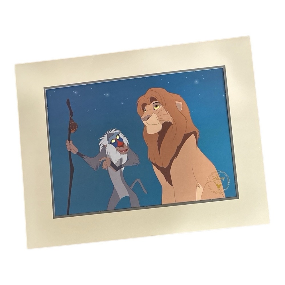 Disney's The Lion King Exclusive Commemorative Lithograph 1995